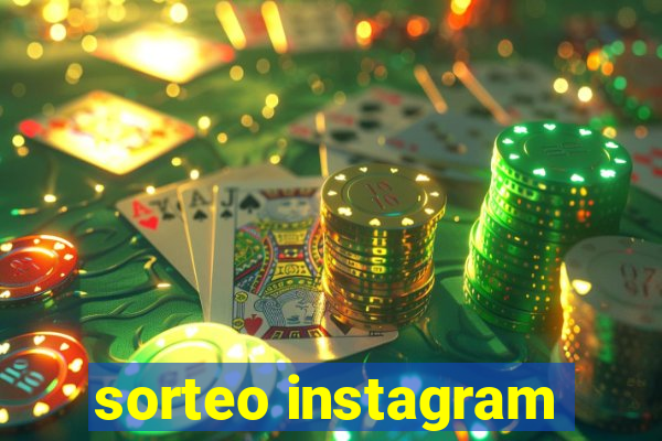 sorteo instagram